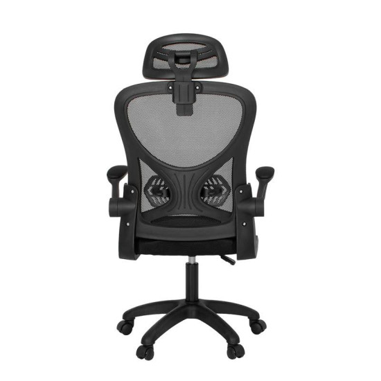 ΚΑΡΕΚΛΑ ΓΡΑΦΕΙΟΥ  FL850 ΜΑΥΡΟ ΧΡΩΜΑ 63x55x101εκ