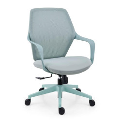 ΚΑΡΕΚΛΑ ΓΡΑΦΕΙΟΥ  FL921 ΠΡΑΣΙΝΟ ΥΦΑΣΜΑ ΠΡΑΣΙΝΟ ΣΚΕΛΕΤΟ 63x57x92-102εκ