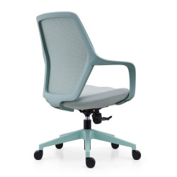 ΚΑΡΕΚΛΑ ΓΡΑΦΕΙΟΥ  FL921 ΠΡΑΣΙΝΟ ΥΦΑΣΜΑ ΠΡΑΣΙΝΟ ΣΚΕΛΕΤΟ 63x57x92-102εκ