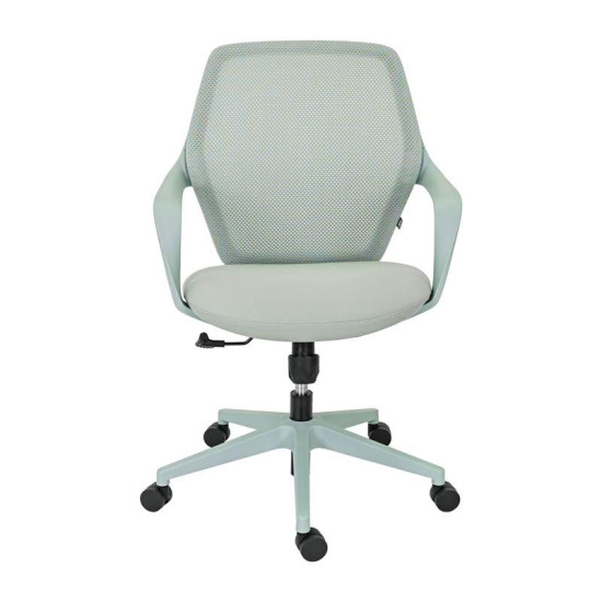 ΚΑΡΕΚΛΑ ΓΡΑΦΕΙΟΥ  FL921 ΠΡΑΣΙΝΟ ΥΦΑΣΜΑ ΠΡΑΣΙΝΟ ΣΚΕΛΕΤΟ 63x57x92-102εκ