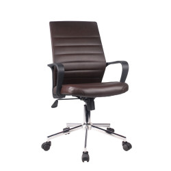 ΚΑΡΕΚΛΑ ΓΡΑΦΕΙΟΥ  ΚΑΦΕ ΔΕΡΜΑΤΙΝΗ 5568L 57x60x92.5/100εκ ΚΑΡΕΚΛΑ ΓΡΑΦΕΙΟΥ  ΚΑΦΕ ΔΕΡΜΑΤΙΝΗ 5568L 57x60x92.5/100εκ