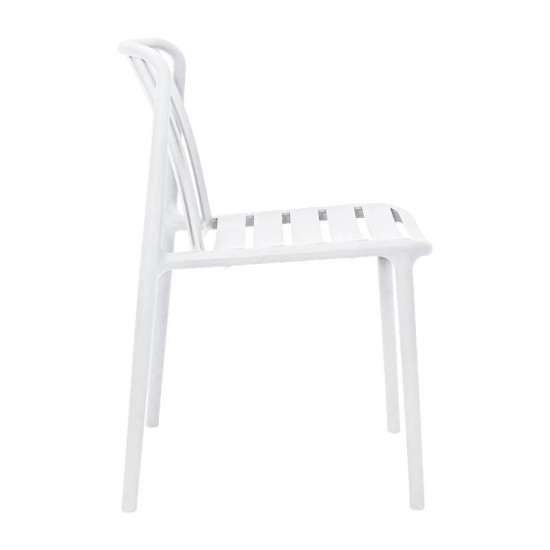 ΚΑΡΕΚΛΑ ΚΗΠΟΥ ΑΠΟ ΠΟΛΥΠΡΟΠΥΛΕΝΙΟ ΧΩΡΙΣ ΜΠΡΑΤΣΑ  "Sophia" ΜΕ UV ΠΡΟΣΤΑΣΙΑ ΛΕΥΚΟ ΧΡΩΜΑ 43x58x82εκ