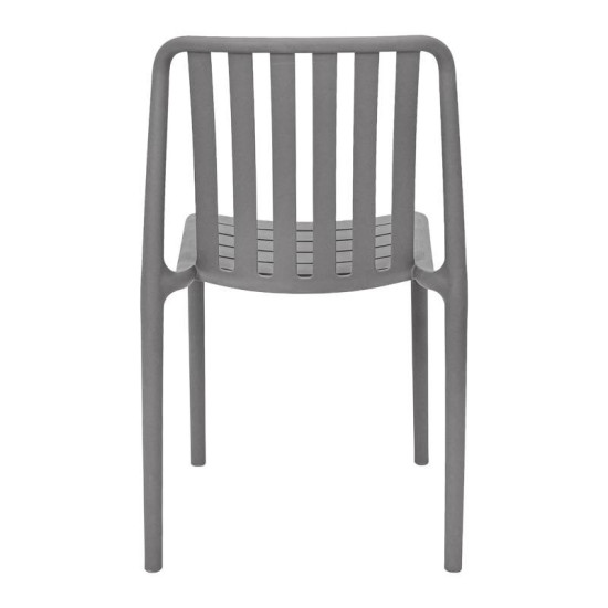 ΚΑΡΕΚΛΑ ΚΗΠΟΥ ΑΠΟ ΠΟΛΥΠΡΟΠΥΛΕΝΙΟ ΧΩΡΙΣ ΜΠΡΑΤΣΑ  "Sophia" ΜΕ UV ΠΡΟΣΤΑΣΙΑ ΣΚΟΥΡΟ ΓΚΡΙ ΧΡΩΜΑ 43x58x82εκ