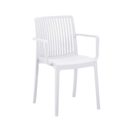 ΚΑΡΕΚΛΑ ΚΗΠΟΥ ΑΠΟ ΠΟΛΥΠΡΟΠΥΛΕΝΙΟ  "Emma" ΜΕ UV ΠΡΟΣΤΑΣΙΑ ΛΕΥΚΟ ΧΡΩΜΑ 55x56x82εκ