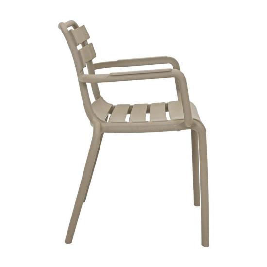 ΚΑΡΕΚΛΑ ΚΗΠΟΥ ΑΠΟ ΠΟΛΥΠΡΟΠΥΛΕΝΙΟ  "Olivia" ΜΕ UV ΠΡΟΣΤΑΣΙΑ ΧΑΚΙ ΧΡΩΜΑ 43x58x81εκ