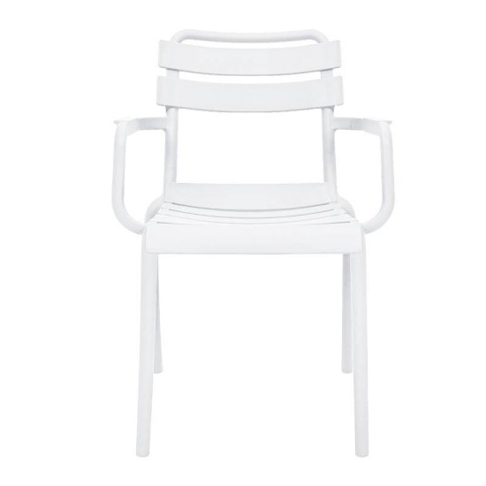 ΚΑΡΕΚΛΑ ΚΗΠΟΥ ΑΠΟ ΠΟΛΥΠΡΟΠΥΛΕΝΙΟ  "Olivia" ΜΕ UV ΠΡΟΣΤΑΣΙΑ ΛΕΥΚΟ ΧΡΩΜΑ 43x58x81εκ