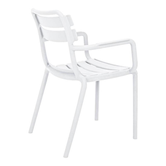 ΚΑΡΕΚΛΑ ΚΗΠΟΥ ΑΠΟ ΠΟΛΥΠΡΟΠΥΛΕΝΙΟ  "Olivia" ΜΕ UV ΠΡΟΣΤΑΣΙΑ ΛΕΥΚΟ ΧΡΩΜΑ 43x58x81εκ