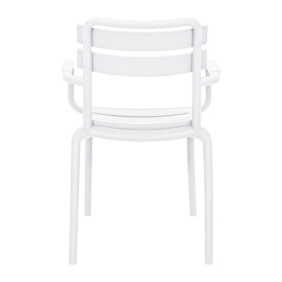 ΚΑΡΕΚΛΑ ΚΗΠΟΥ ΑΠΟ ΠΟΛΥΠΡΟΠΥΛΕΝΙΟ  "Olivia" ΜΕ UV ΠΡΟΣΤΑΣΙΑ ΛΕΥΚΟ ΧΡΩΜΑ 43x58x81εκ