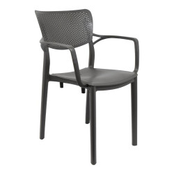 ΚΑΡΕΚΛΑ ΚΗΠΟΥ  Bellini ΑΝΘΡΑΚΙ ΧΡΩΜΑ 54,5x53x84εκ