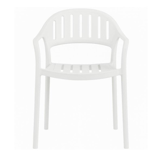 ΚΑΡΕΚΛΑ ΚΗΠΟΥ  "Calmara" ΑΠΟ ΠΟΛΥΠΡΟΠΥΛΕΝΙΟ (PP) ΛΕΥΚΟ ΧΡΩΜΑ 57x52x81εκ