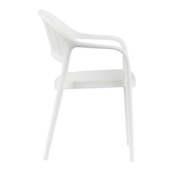 ΚΑΡΕΚΛΑ ΚΗΠΟΥ  "Calmara" ΑΠΟ ΠΟΛΥΠΡΟΠΥΛΕΝΙΟ (PP) ΛΕΥΚΟ ΧΡΩΜΑ 57x52x81εκ