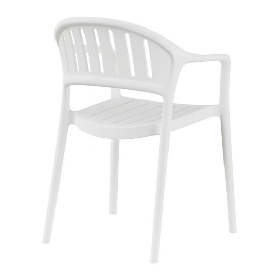 ΚΑΡΕΚΛΑ ΚΗΠΟΥ  "Calmara" ΑΠΟ ΠΟΛΥΠΡΟΠΥΛΕΝΙΟ (PP) ΛΕΥΚΟ ΧΡΩΜΑ 57x52x81εκ