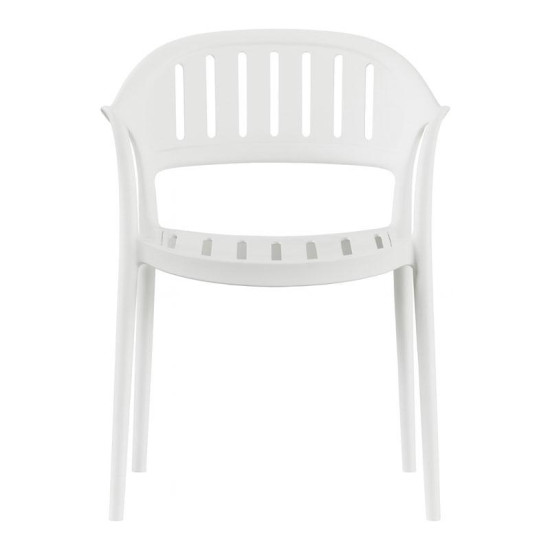 ΚΑΡΕΚΛΑ ΚΗΠΟΥ  "Calmara" ΑΠΟ ΠΟΛΥΠΡΟΠΥΛΕΝΙΟ (PP) ΛΕΥΚΟ ΧΡΩΜΑ 57x52x81εκ