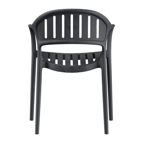 ΚΑΡΕΚΛΑ ΚΗΠΟΥ  "Calmara" ΑΠΟ ΠΟΛΥΠΡΟΠΥΛΕΝΙΟ (PP) ΜΑΥΡΟ ΧΡΩΜΑ 57x52x81εκ