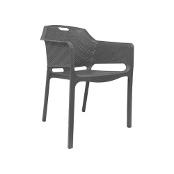 ΚΑΡΕΚΛΑ ΚΗΠΟΥ Dina ΑΝΘΡΑΚΙ ΧΡΩΜΑ 59x60x82εκ ΚΑΡΕΚΛΑ ΚΗΠΟΥ Dina ΑΝΘΡΑΚΙ ΧΡΩΜΑ 59x60x82εκ