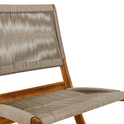 ΚΑΡΕΚΛΑ ΚΗΠΟΥ "Ivy" ΦΥΣΙΚΟ ΞΥΛΟ ΑΚΑΚΙΑΣ ΜΕ ΜΠΕΖ ΚΟΡΔΟΝΙ 72x60x75εκ ΚΑΡΕΚΛΑ ΚΗΠΟΥ "Ivy" ΦΥΣΙΚΟ ΞΥΛΟ ΑΚΑΚΙΑΣ ΜΕ ΜΠΕΖ ΚΟΡΔΟΝΙ 72x60x75εκ