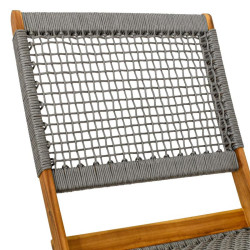 ΚΑΡΕΚΛΑ ΚΗΠΟΥ "Lyra" ΦΥΣΙΚΟ ΞΥΛΟ ΑΚΑΚΙΑΣ ΜΕ ΓΚΡΙ ΚΟΡΔΟΝΙ 72x60x75εκ ΚΑΡΕΚΛΑ ΚΗΠΟΥ "Lyra" ΦΥΣΙΚΟ ΞΥΛΟ ΑΚΑΚΙΑΣ ΜΕ ΓΚΡΙ ΚΟΡΔΟΝΙ 72x60x75εκ