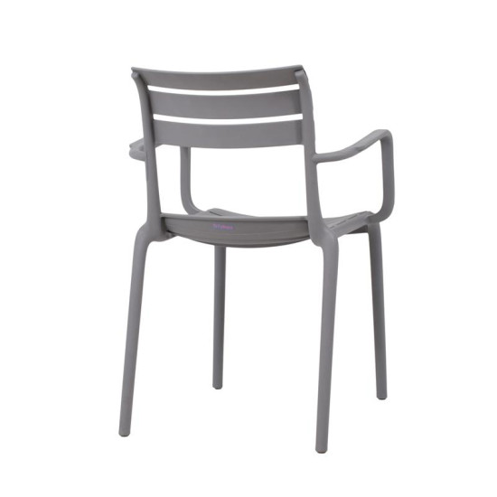 ΚΑΡΕΚΛΑ ΚΗΠΟΥ Margaret ΓΚΡΙ ΧΡΩΜΑ 57x56x83εκ ΚΑΡΕΚΛΑ ΚΗΠΟΥ Margaret ΓΚΡΙ ΧΡΩΜΑ 57x56x83εκ