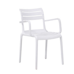 ΚΑΡΕΚΛΑ ΚΗΠΟΥ  Margaret ΛΕΥΚΟ ΧΡΩΜΑ 57x56x83εκ