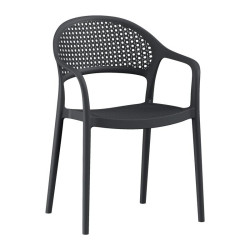 ΚΑΡΕΚΛΑ ΚΗΠΟΥ  "Nephele" ΑΠΟ ΠΟΛΥΠΡΟΠΥΛΕΝΙΟ (PP) ΜΑΥΡΟ ΧΡΩΜΑ 57x52x81εκ