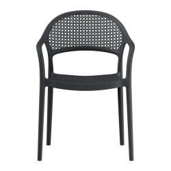 ΚΑΡΕΚΛΑ ΚΗΠΟΥ  "Nephele" ΑΠΟ ΠΟΛΥΠΡΟΠΥΛΕΝΙΟ (PP) ΜΑΥΡΟ ΧΡΩΜΑ 57x52x81εκ