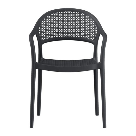 ΚΑΡΕΚΛΑ ΚΗΠΟΥ  "Nephele" ΑΠΟ ΠΟΛΥΠΡΟΠΥΛΕΝΙΟ (PP) ΜΑΥΡΟ ΧΡΩΜΑ 57x52x81εκ