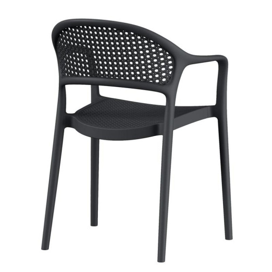 ΚΑΡΕΚΛΑ ΚΗΠΟΥ  "Nephele" ΑΠΟ ΠΟΛΥΠΡΟΠΥΛΕΝΙΟ (PP) ΜΑΥΡΟ ΧΡΩΜΑ 57x52x81εκ