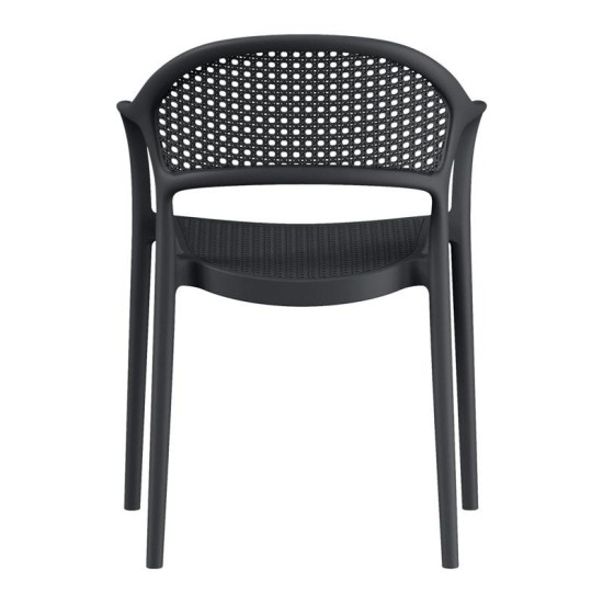 ΚΑΡΕΚΛΑ ΚΗΠΟΥ  "Nephele" ΑΠΟ ΠΟΛΥΠΡΟΠΥΛΕΝΙΟ (PP) ΜΑΥΡΟ ΧΡΩΜΑ 57x52x81εκ