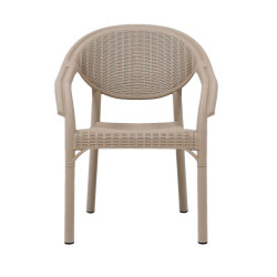 ΚΑΡΕΚΛΑ ΚΗΠΟΥ  Roshen ΜΠΕΖ ΧΡΩΜΑ 59x44x83εκ