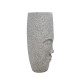 ΚΑΣΠΩ ΔΑΠΕΔΟΥ   FL029 "Face" ΓΚΡΙ ΧΡΩΜΑ 38x38x88εκ