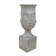 ΚΑΣΠΩ ΔΑΠΕΔΟΥ   FL1996 "Face" ΓΚΡΙ ΧΡΩΜΑ 35x35x93εκ