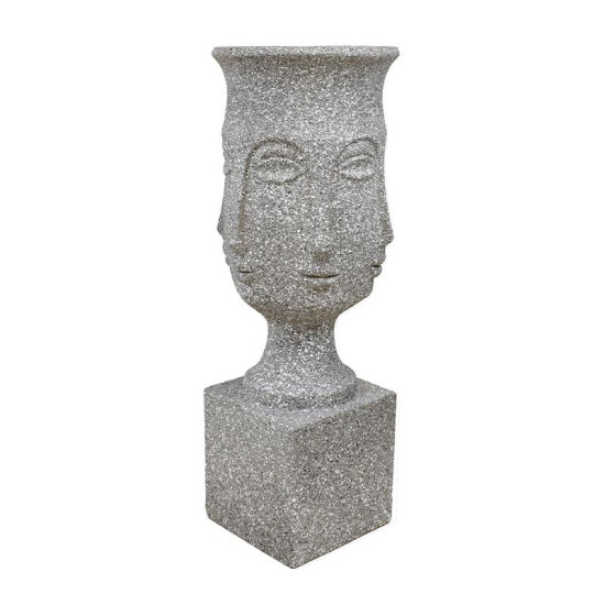 ΚΑΣΠΩ ΔΑΠΕΔΟΥ   FL1996 "Face" ΓΚΡΙ ΧΡΩΜΑ 35x35x93εκ