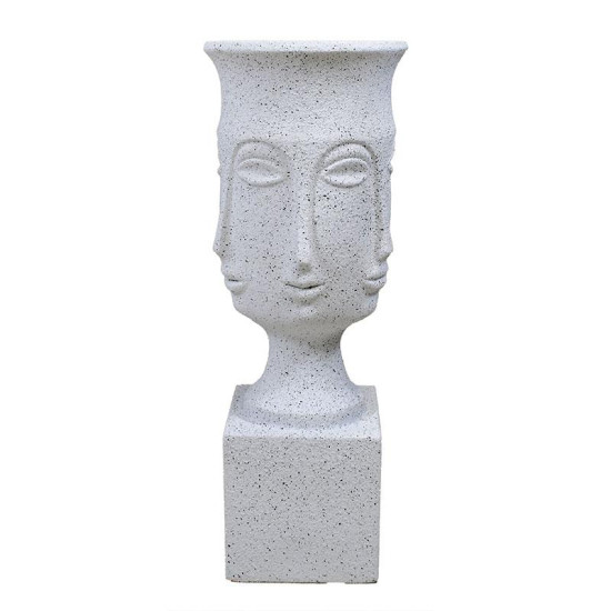 ΚΑΣΠΩ ΔΑΠΕΔΟΥ   FL1996 "Face" ΛΕΥΚΟ ΧΡΩΜΑ 35x35x93εκ