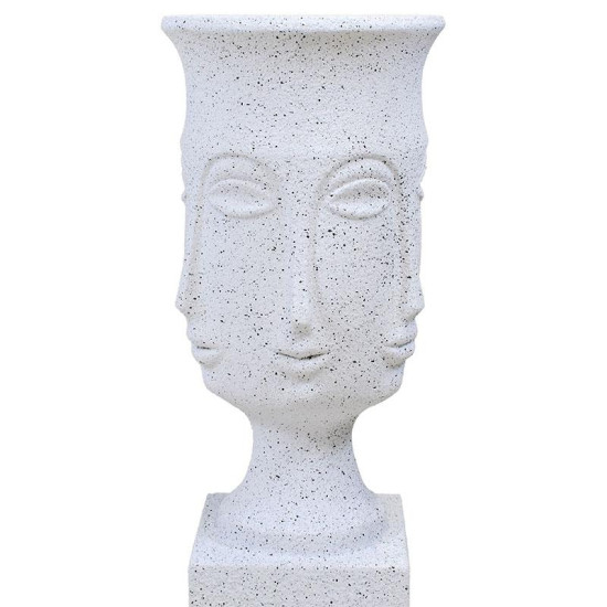 ΚΑΣΠΩ ΔΑΠΕΔΟΥ   FL1996 "Face" ΛΕΥΚΟ ΧΡΩΜΑ 35x35x93εκ