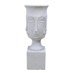 ΚΑΣΠΩ ΔΑΠΕΔΟΥ   FL1996 "Face" ΛΕΥΚΟ ΧΡΩΜΑ 35x35x93εκ