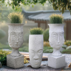 ΚΑΣΠΩ ΔΑΠΕΔΟΥ   FL1996 "Face" ΛΕΥΚΟ ΧΡΩΜΑ 35x35x93εκ