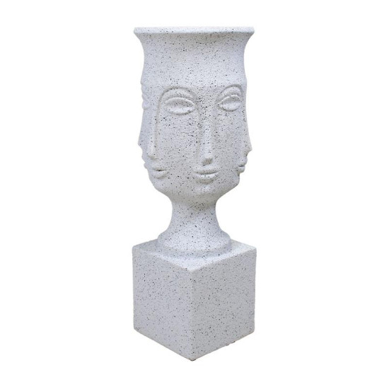ΚΑΣΠΩ ΔΑΠΕΔΟΥ   FL1996 "Face" ΛΕΥΚΟ ΧΡΩΜΑ 35x35x93εκ