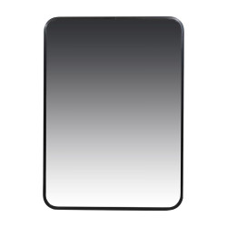 ΚΑΘΡΕΦΤΗΣ ΑΛΟΥΜΙΝΙΟΥ  ΜΑΥΡΟ ΧΡΩΜΑ 50x70εκ