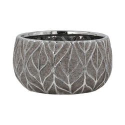 ΚΕΡΑΜΙΚΗ ΚΟΥΠ  FL126045 ΑΣΗΜΙ-ΚΑΦΕ 18x10εκ