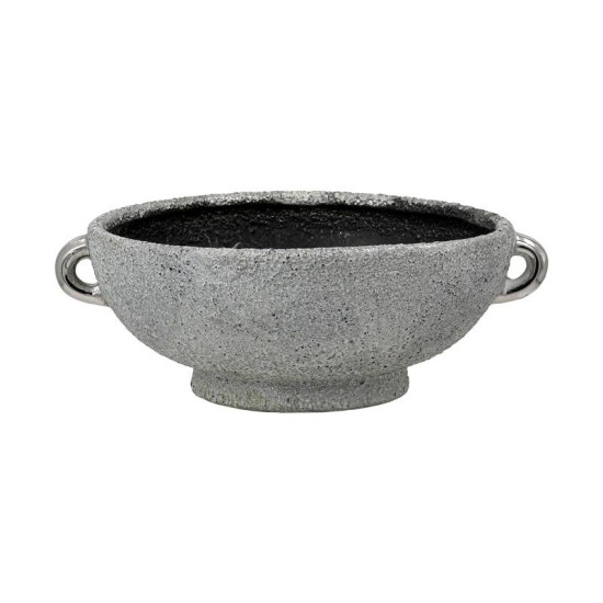 ΚΕΡΑΜΙΚΗ ΚΟΥΠ  FL135001 ΑΣΗΜΙ-ΓΚΡΙ 20x9εκ