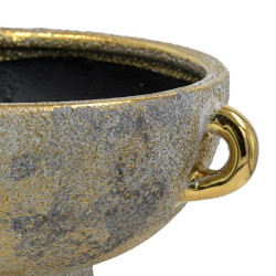 ΚΕΡΑΜΙΚΗ ΚΟΥΠ  FL135001 ΧΡΥΣΟ-ΓΚΡΙ 20x9εκ ΚΕΡΑΜΙΚΗ ΚΟΥΠ  FL135001 ΧΡΥΣΟ-ΓΚΡΙ 20x9εκ