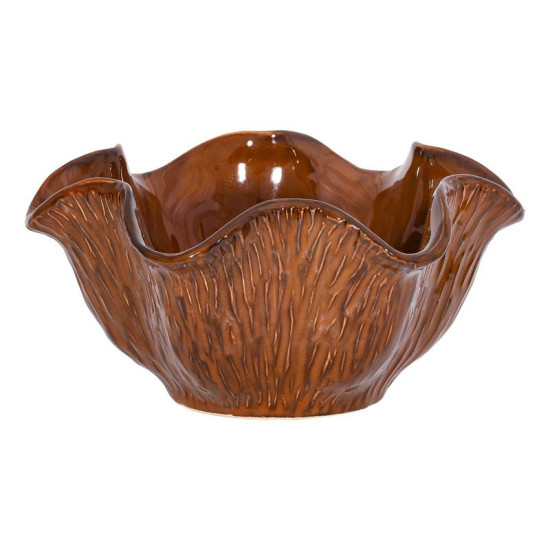 ΚΕΡΑΜΙΚΗ ΚΟΥΠ  FL30010 ΚΑΦΕ ΧΡΩΜΑ 24x12εκ