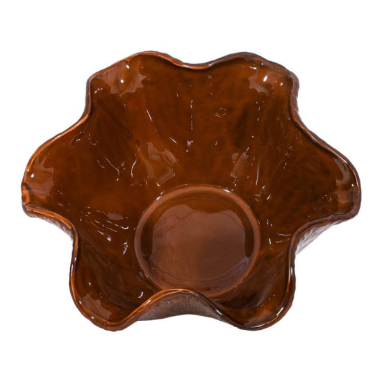 ΚΕΡΑΜΙΚΗ ΚΟΥΠ  FL30010 ΚΑΦΕ ΧΡΩΜΑ 24x12εκ