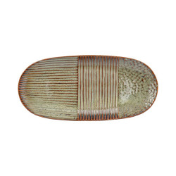 ΚΕΡΑΜΙΚΗ ΠΙΑΤΕΛΑ  FL23759 ΠΡΑΣΙΝΟ-ΚΑΦΕ ΧΡΩΜΑ 39x18x4εκ ΚΕΡΑΜΙΚΗ ΠΙΑΤΕΛΑ  FL23759 ΠΡΑΣΙΝΟ-ΚΑΦΕ ΧΡΩΜΑ 39x18x4εκ