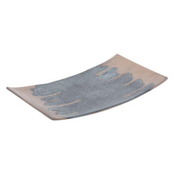 ΚΕΡΑΜΙΚΗ ΠΙΑΤΕΛΑ  FL3805 ΜΠΛΕ-ΜΠΡΟΝΖΕ ΧΡΩΜΑ 31x18x4εκ ΚΕΡΑΜΙΚΗ ΠΙΑΤΕΛΑ  FL3805 ΜΠΛΕ-ΜΠΡΟΝΖΕ ΧΡΩΜΑ 31x18x4εκ