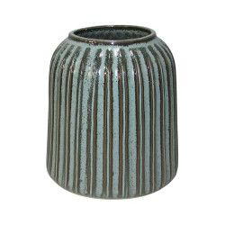 ΚΕΡΑΜΙΚΟ ΒΑΖΟ  606115 ΣΙΕΛ ΧΡΩΜΑ 14x14x14,7εκ sls ΚΕΡΑΜΙΚΟ ΒΑΖΟ  606115 ΣΙΕΛ ΧΡΩΜΑ 14x14x14,7εκ sls