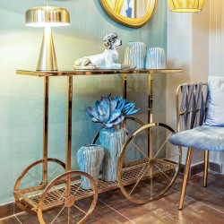 ΚΕΡΑΜΙΚΟ ΒΑΖΟ  606728 ΣΙΕΛ ΧΡΩΜΑ 17,3x17x32,2εκ sls