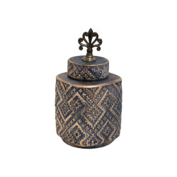 ΚΕΡΑΜΙΚΟ BAZO  734 ΓΚΡΙ ΧΡΥΣΟ 14*14*29 sls