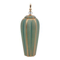 ΚΕΡΑΜΙΚΟ ΒΑΖΟ  ΒΕΡΑΜΑΝ-ΧΡΥΣΟ 46εκ sls