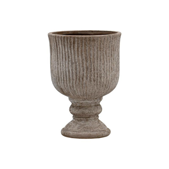 ΚΕΡΑΜΙΚΟ ΒΑΖΟ  FL20057 ΑΝΤΙΚΕ ΤΕΡΑΚΟΤΑ ΧΡΩΜΑ 16x16x22εκ